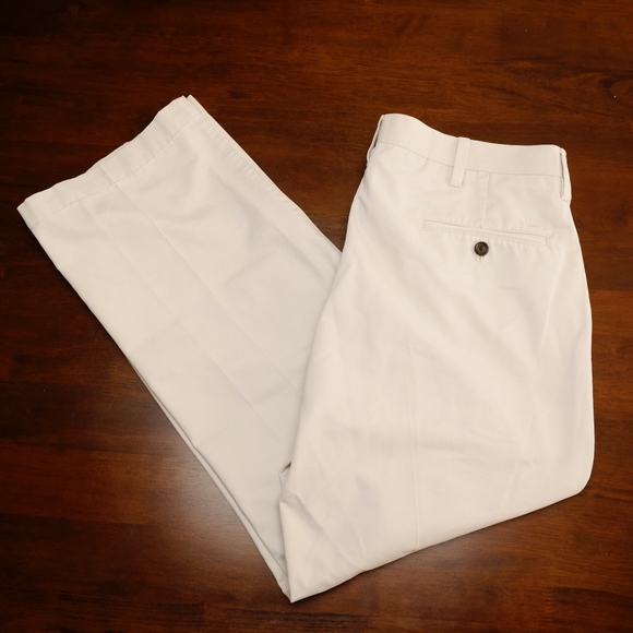 Hagger Life Khaki Mens Pants 36x30 Tan Cotton - Picture 2 of 6